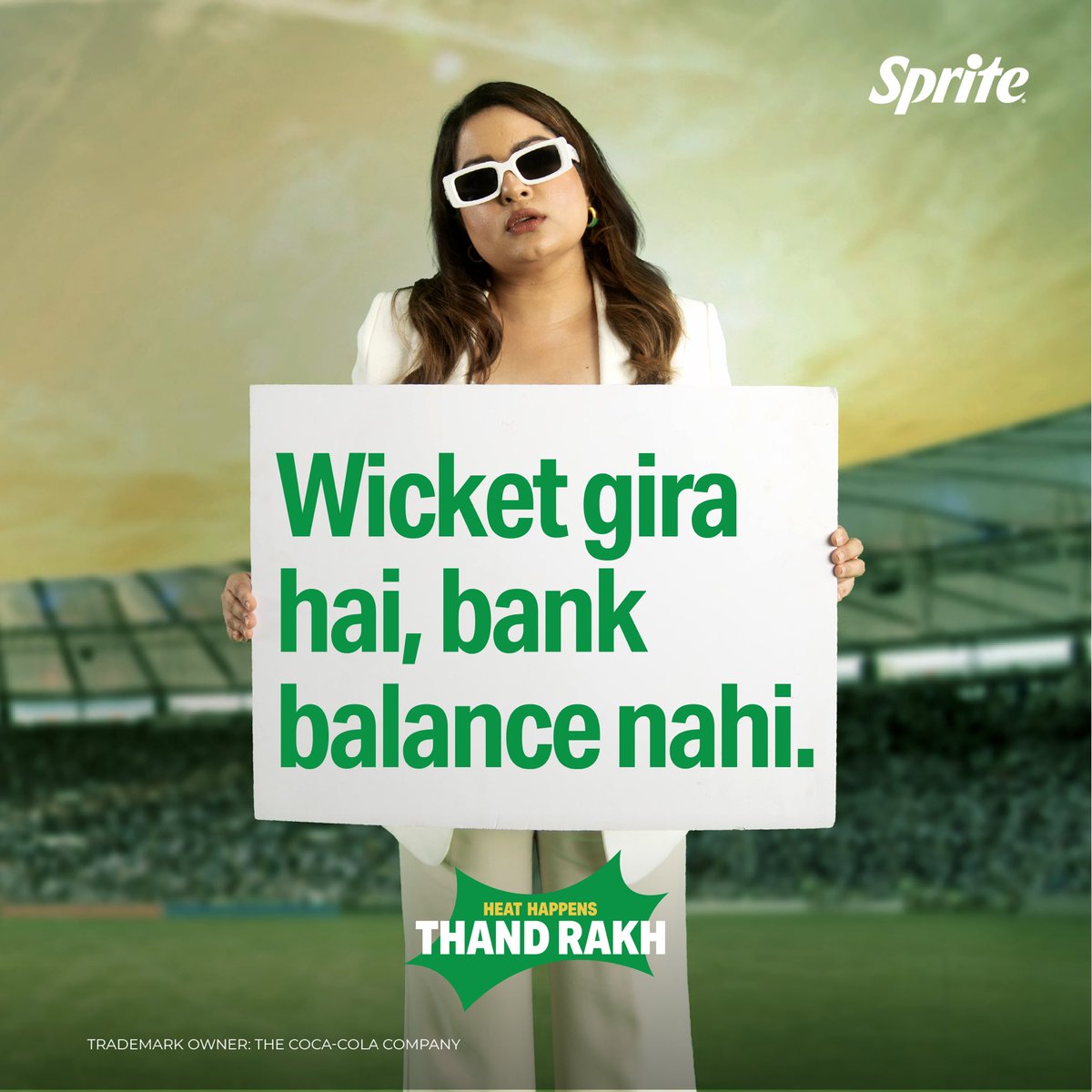 Wickets will fall, tu mood ko girne mat de🙌🏻 #HeatHappens #ThandRakh #CWC23 #INDvsPAK