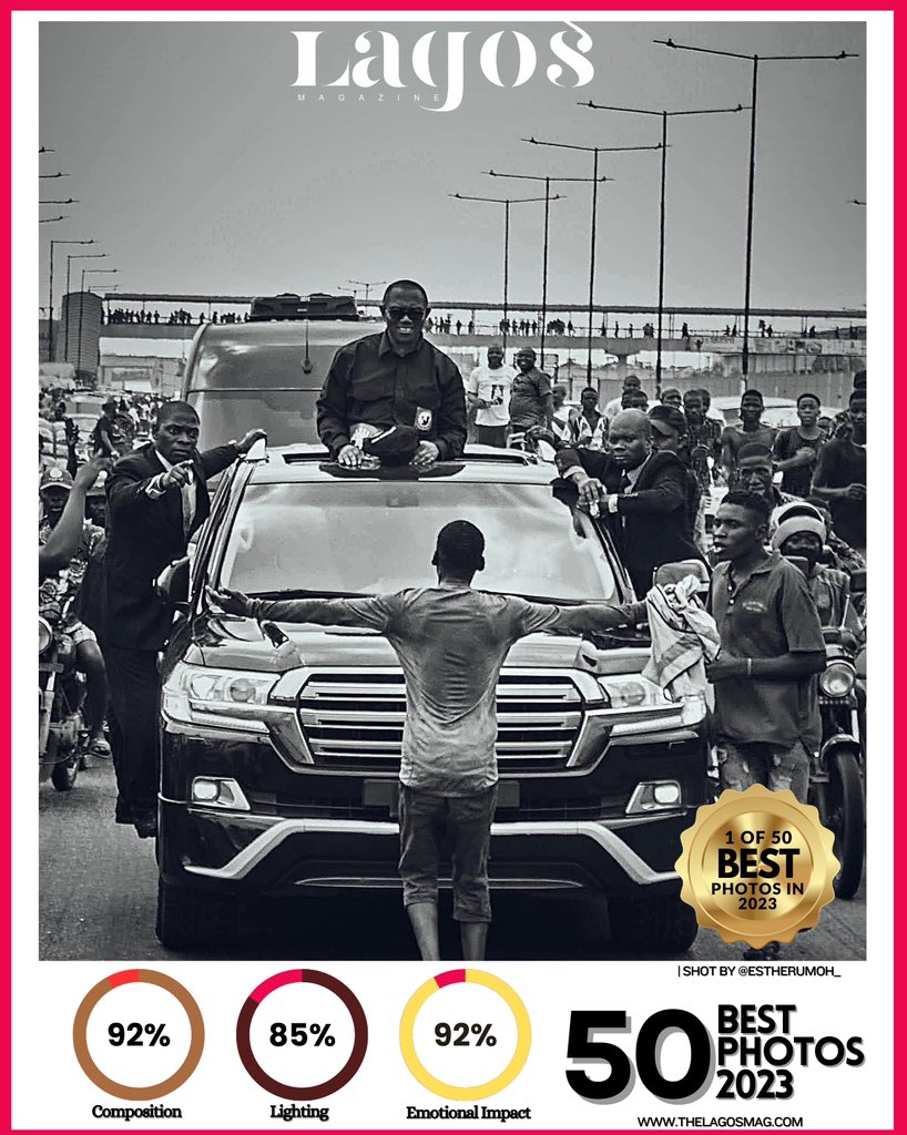 During the last presidential election Peter obi flog tinubu in Lagos state with a landslide, he chased him out of his house in bourdilon, he came to campaign in Lagos state and at the end of the day he created an iconic picture which was rated as the number one best picture in