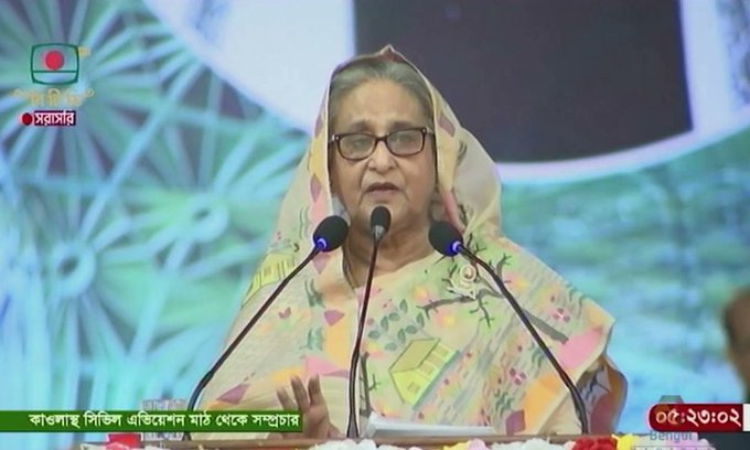 খালেদা জিয়া অসুস্থ হলে তারেক দেখতে আসে না কেন, প্রশ্ন প্রধানমন্ত্রীর