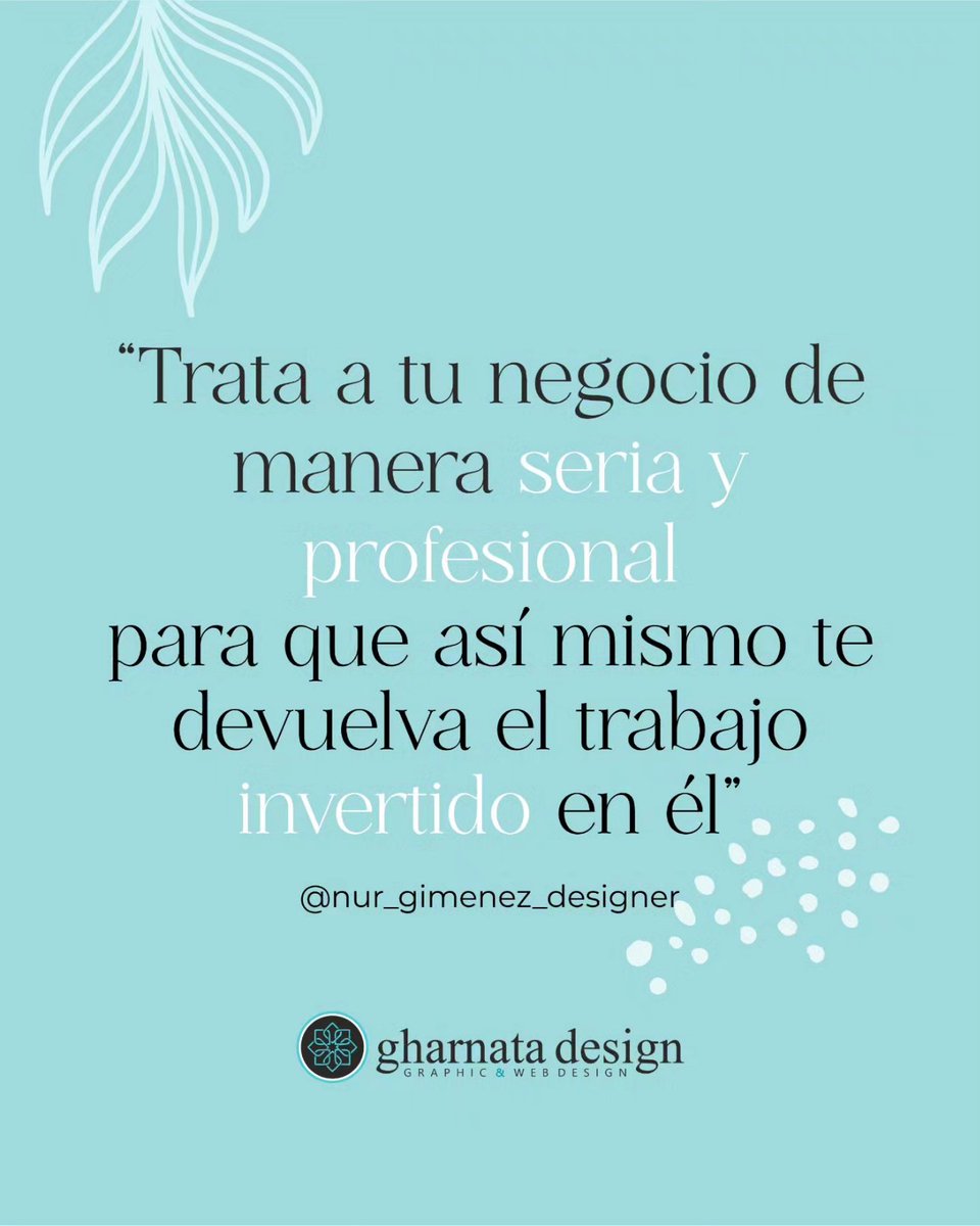 gharnata_design's tweet photo. Todo #emprendimiento debe ir acompañado de un estudio de mercado, una #estrategia de #marketing, y de un buen #Branding e #IdentidadCorporativa, sólida, profesional y que te identifique, entre otras cosas #granada

🌐 https://t.co/D1DRRuthTw https://t.co/LmontxQUZd