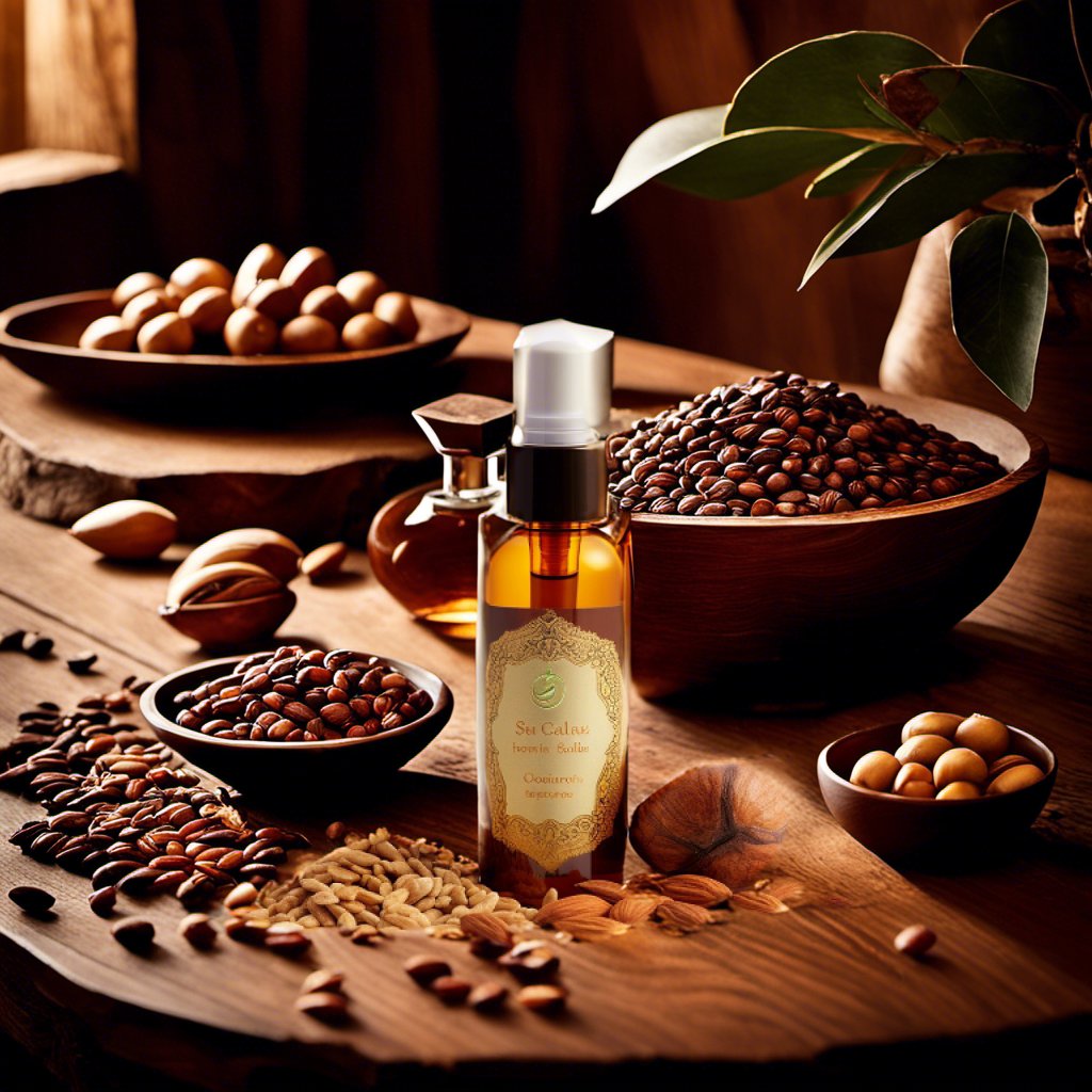 Swipe to see the transformation ➡️
1️⃣ Our unique prompt.
2️⃣ The breathtaking result.

We asked Creativio AI for:
✨ Advertising-style photography.
✨ A rustic wooden table backdrop adorned with argan seeds.
✨ Studio-quality lighting & hyper-realism.