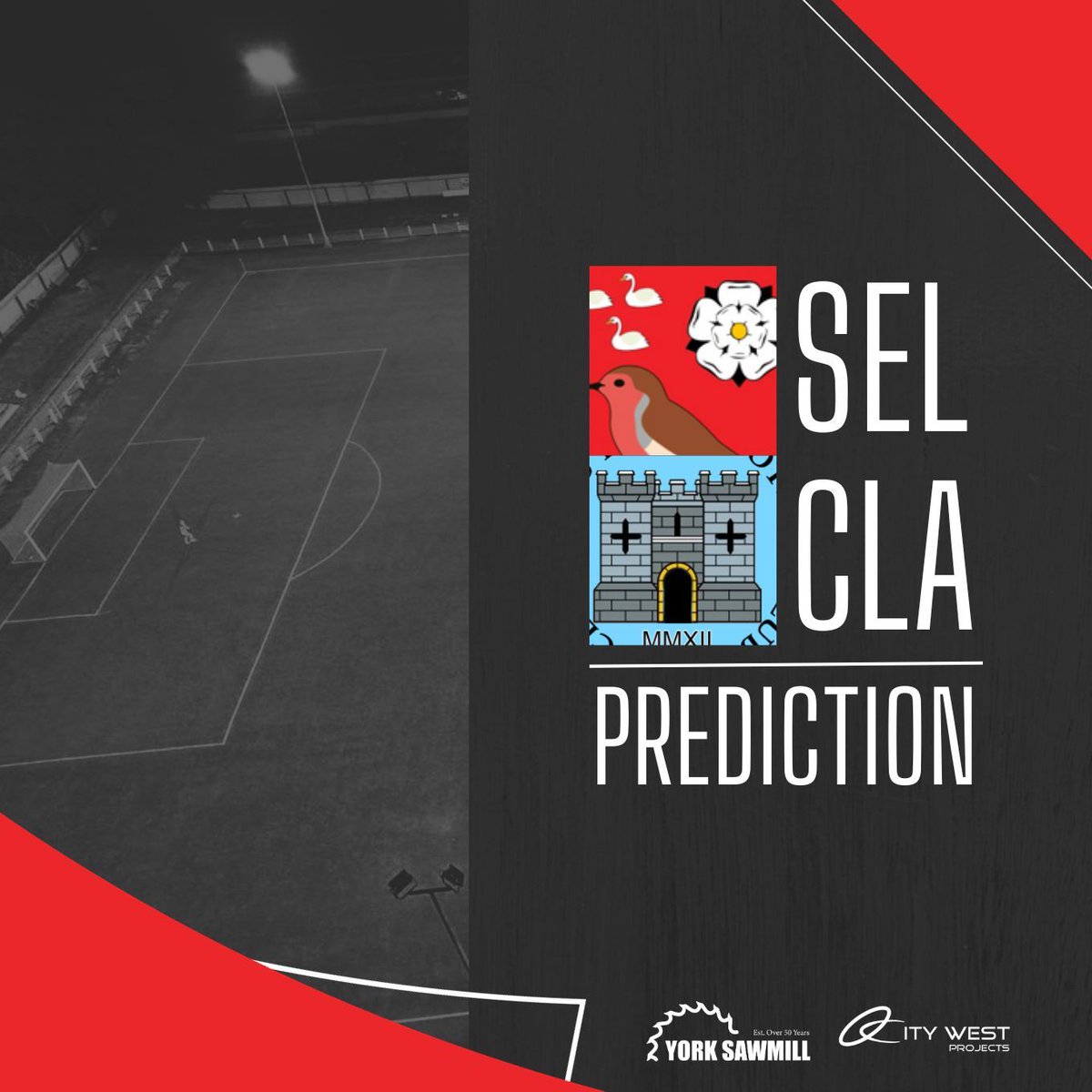 Prediction Time | Ahead of kick off, we would like to know your score predictions for today’s contest, #ComeOnTown. Let us know in the comments. ⬇️⬇️

#UptheRobins | #WeAreSelbyTown | #NCEL | #InCoopsWeTrust |#ScorePredictions