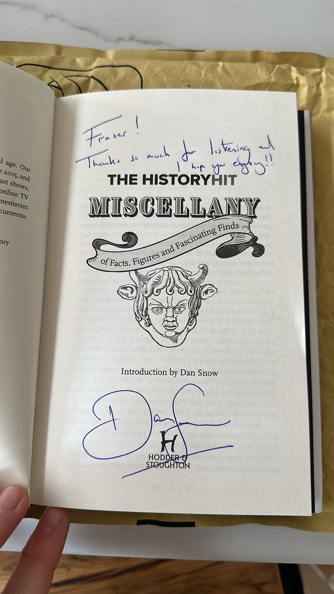 mrflindsay's tweet photo. @HistoryHit @thehistoryguy very generous of you to take the time to do this. Absolutely made up. Many thanks https://t.co/f4mO2Hhw2u