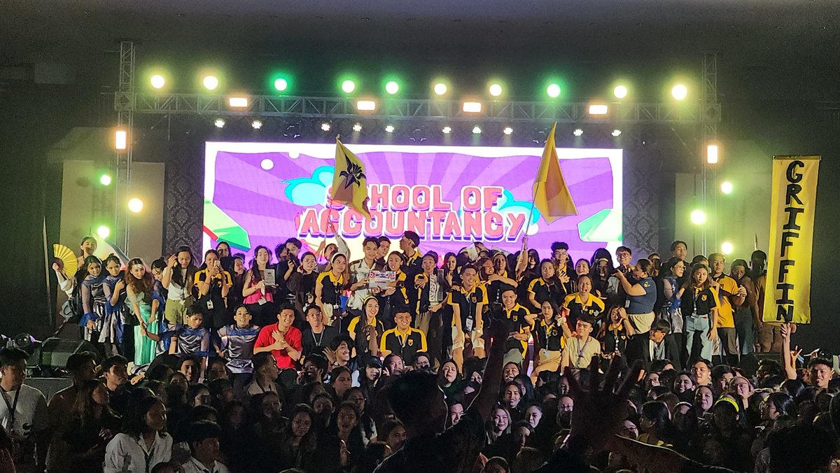 addusamahan's tweet photo. After three days of effervescent festivities, the 3 clusters that triumphed in this #Sadya2023🎊 are:

🏆 CHAMPION: ACC
🥇 1st Runner-Up: SS
🥈 2nd Runner-Up: B&amp;M

A heartfelt congratulations to all the winners of our #AteneoUFest🥳 celebration! 👏 https://t.co/bJuAYtdwqc