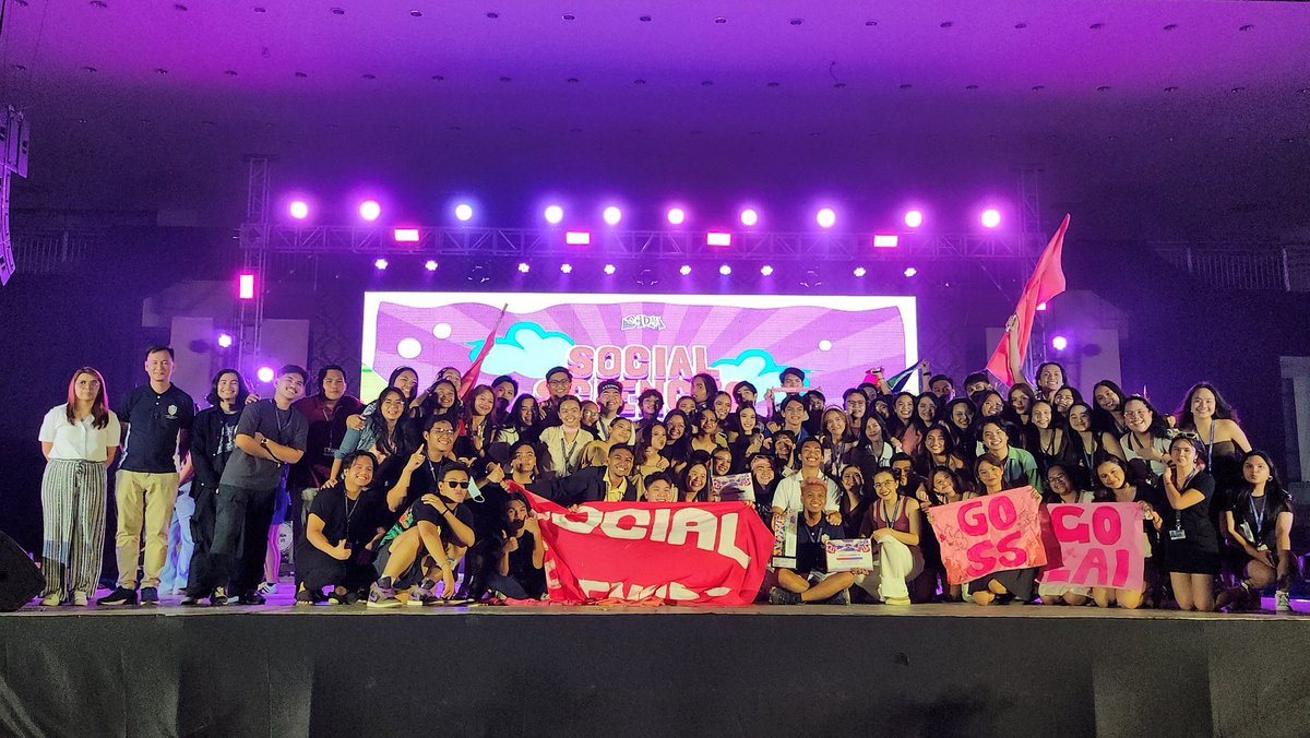 addusamahan's tweet photo. After three days of effervescent festivities, the 3 clusters that triumphed in this #Sadya2023🎊 are:

🏆 CHAMPION: ACC
🥇 1st Runner-Up: SS
🥈 2nd Runner-Up: B&amp;M

A heartfelt congratulations to all the winners of our #AteneoUFest🥳 celebration! 👏 https://t.co/bJuAYtdwqc