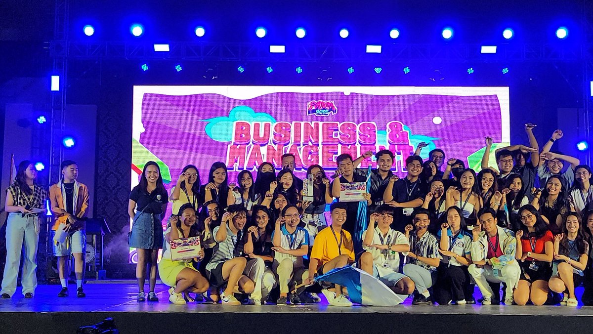 addusamahan's tweet photo. After three days of effervescent festivities, the 3 clusters that triumphed in this #Sadya2023🎊 are:

🏆 CHAMPION: ACC
🥇 1st Runner-Up: SS
🥈 2nd Runner-Up: B&amp;M

A heartfelt congratulations to all the winners of our #AteneoUFest🥳 celebration! 👏 https://t.co/bJuAYtdwqc