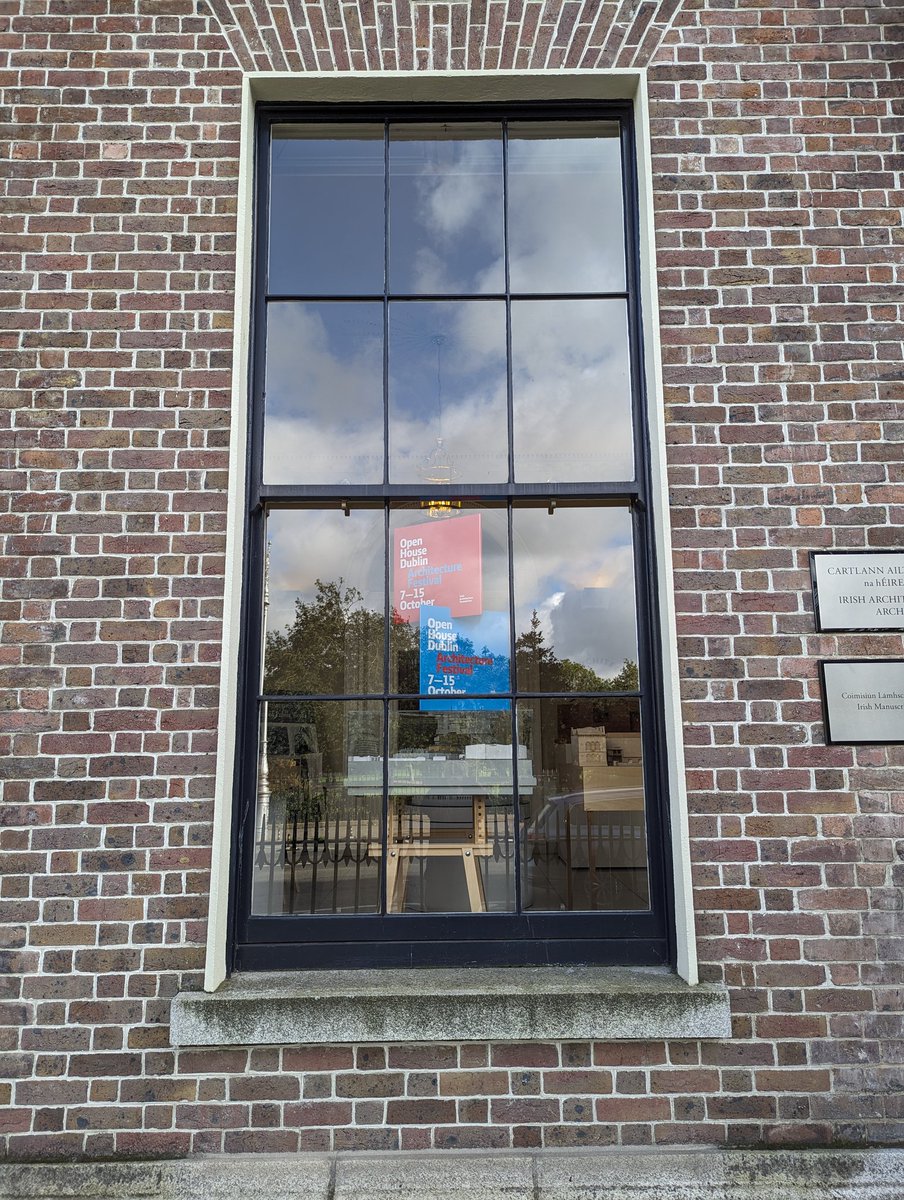 Delighted to be participating in #OpenHouseDublin once again this year. Tours on the hour till 4pm, or explore our exhibitions at your leisure. @IAFarchitecture