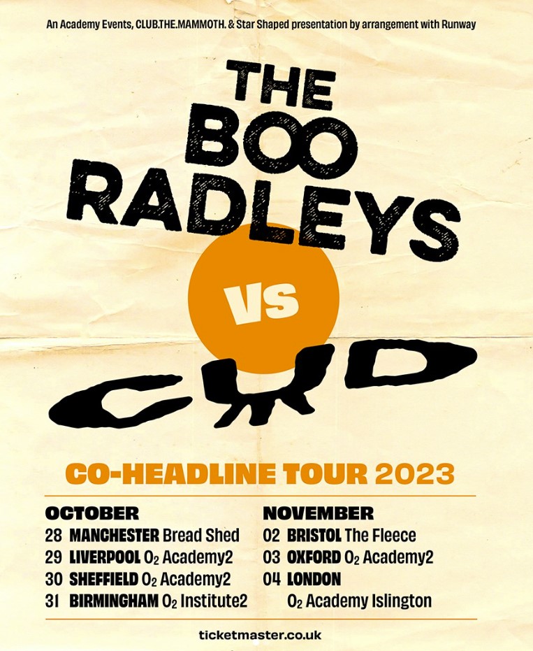 Wow... this has crept up quickly. Only 2 weeks to the first gig! Have you got your tickets? #britpop #90s @theboo_radleys #90smusic