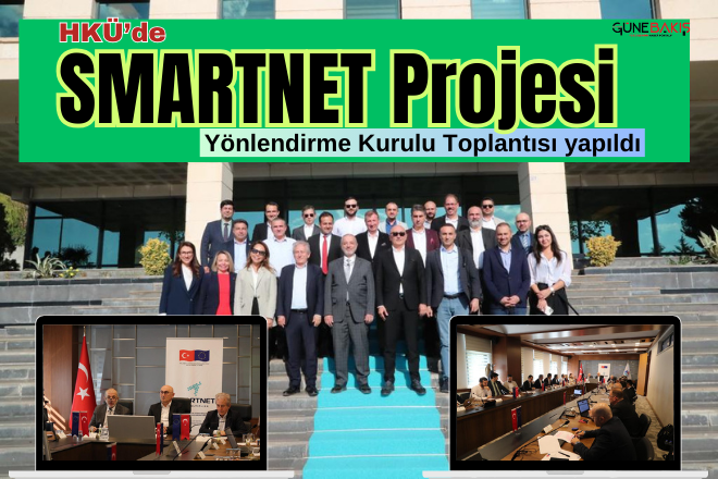 gunebakishaber's tweet image. HKÜ, SMARTNET Projesi Yönlendirme Kurulu Toplantısına ev sahipliği yaptı gaziantepgunebakis.com/hku-smartnet-p… 
#smartnet #proje #Teknoloji