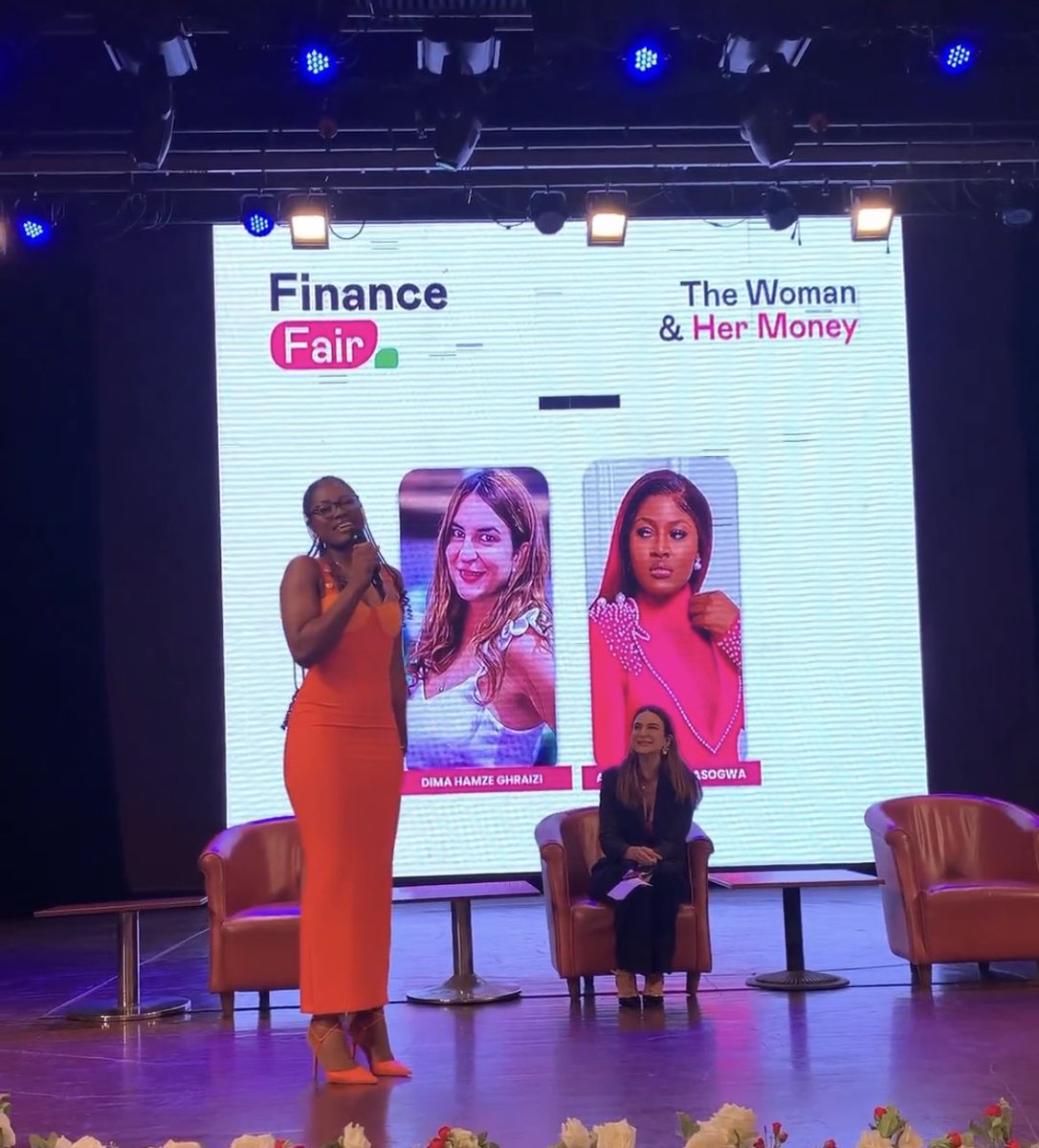 ormainy's tweet photo. Look at my ladies - @alex_unusual & Dima Hamze Ghraizi speaking at the FinTribe Finance Fair. The grand ballroom at Oriental Hotel is packed full and we have more people not seated as those seating! Over sold out! Follow @Glaziang on IG for updates. #FinTribeFair https://t.co/WGF4kdS9fH