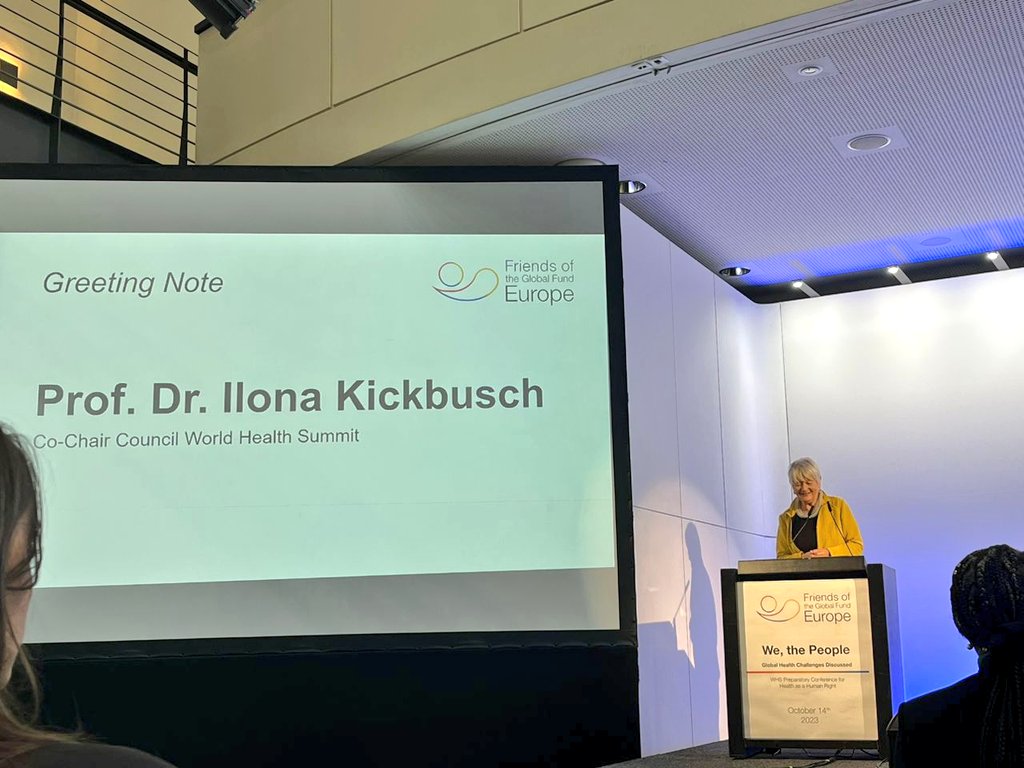 ImpSanteAfrique's tweet photo. #HappeningNow - Discussions underway at the 'We, The People' event, opened by Mrs. Wieczorek-Zeul, VP of @FriendsEurope. The event takes place on the eve of the World Health Summit in Berlin. @ImpSanteAfrique and @HFFG_Ghana join these important discussions #WeThePeople #WHS23 https://t.co/aeMwvNgXDZ
