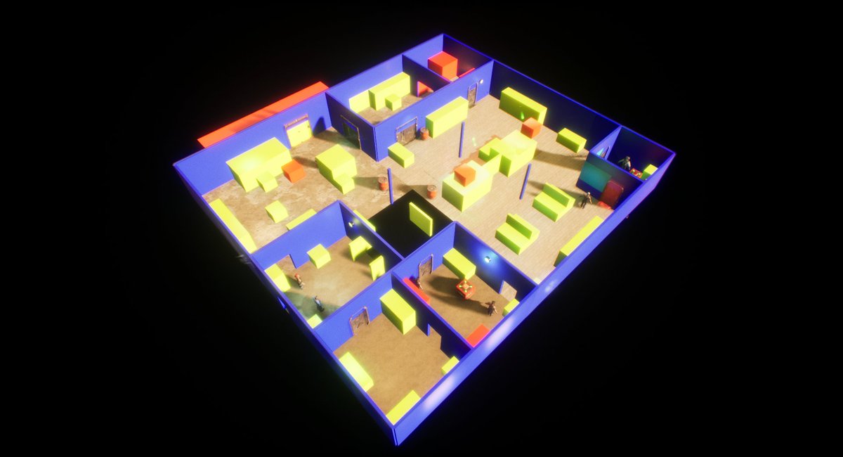 kSzulewa's tweet image. #Blocktober - Day 14 - Another #blockout from @ShowgunnersGame! This one was codenamed LC06_MB_Stronghold and was set in the fun Megablock district, making its appearance quite early in the game.
#leveldesign #gamedev