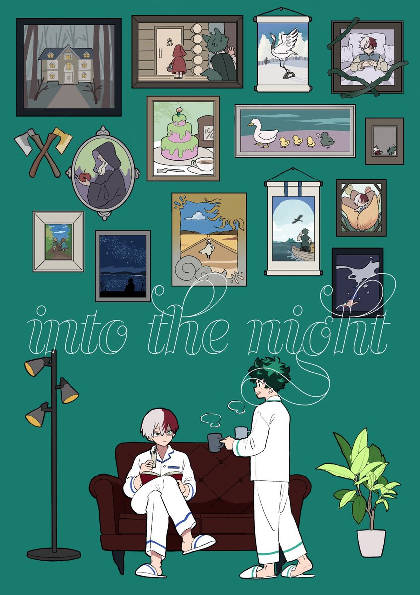 12/17 Dosen Rose FES.2023内『Love is to do! DE2023』にて発行予定の出轟おとぎ話アンソロジー「into the night」の告知アカウントです。
以降お知らせなどこちらに投稿いたします。
よろしくお願いいたします。
主催　J（<a href="/j_heroaddict/">J</a>）うぐい（<a href="/UGhama/">うぐい</a>）