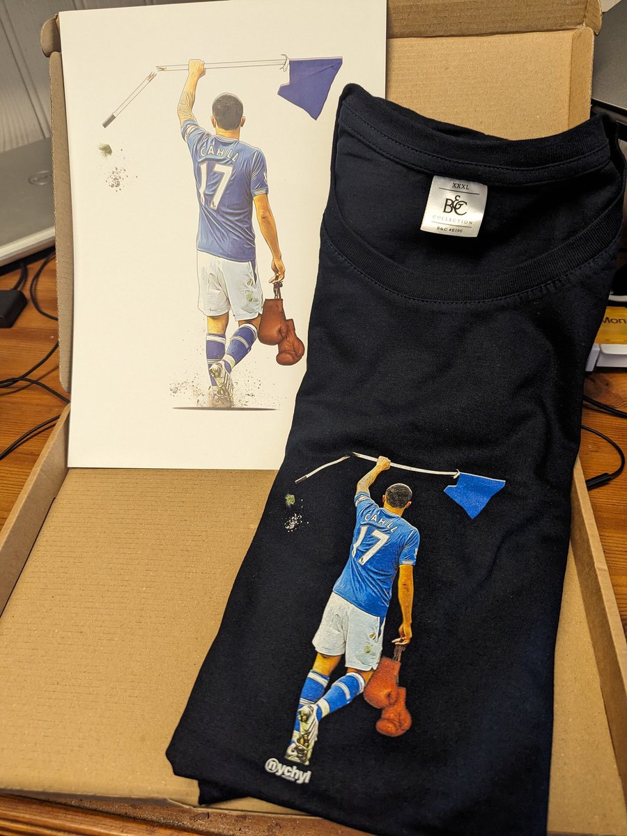 SquatterMadras's tweet photo. Brilliant service, delivery and quality merch from @nychyl - highly recommended Blues 💙

@Tim_Cahill #BlueKangaroo #Everton 

https://t.co/79TUkNfIsi https://t.co/Inqjcq83bX