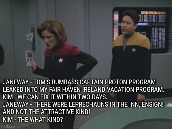 Lots47's tweet photo. #JanewayMemes https://t.co/IkOdgXjxYg