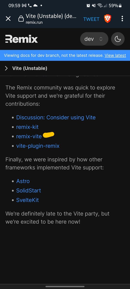 sudomfdev's tweet photo. I'll never get so excited to deprecate something again as of now. 🚀 #Remix @remix_run https://t.co/TzX7a6znPA