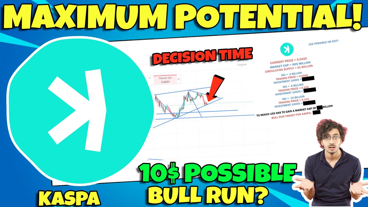 CryptoSpotter05's tweet photo. ๐ฅWhat is The Maximum Potential Of #Kaspa ? -
Can it hit 10$? ๐ง
Watch here:- https://t.co/v2JLvnkrzZ
#Kaspa #KaspaNetwork #KaspaBlockchain #KaspaCoin #KaspaCrypto #KaspaMining #KaspaInvestment #KaspaCommunity #KaspaNews #KaspaTechnology #KaspaDevelopers #KaspaUpdates #KaspaPrice