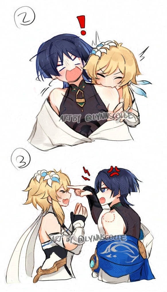 LynnsColle's tweet image. The bite of Scaralumi / Wanlumi

Do you ever look at Wanderer and just think "shoulder" ? Bc I do 😋