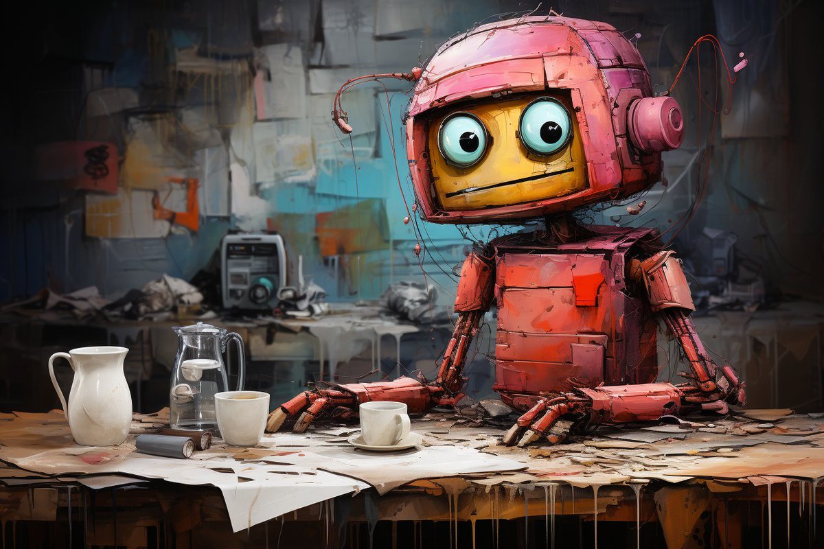 yaoyaouniverse's tweet image. Cyber Era 2088
👁‍🗨❤️❤️❤️
#Punk  #Cyberpunk #mechapunk #artificial #intelligence #robots #utopia #futurism

links⬇️
objkt.com/asset/KT1SjBeJ…