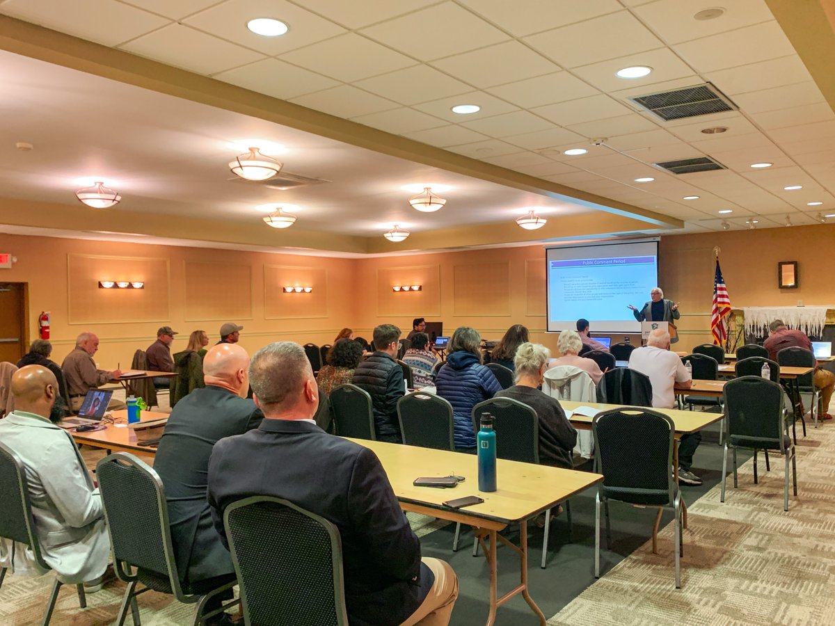 DEP kicked off our in-person Environmental Justice Interim Policy public comment meetings last Thursday in Ranshaw, Northumberland County. The DEP staff in attendance heard from municipal officials, watershed restoration volunteers, academic researchers, and other residents.