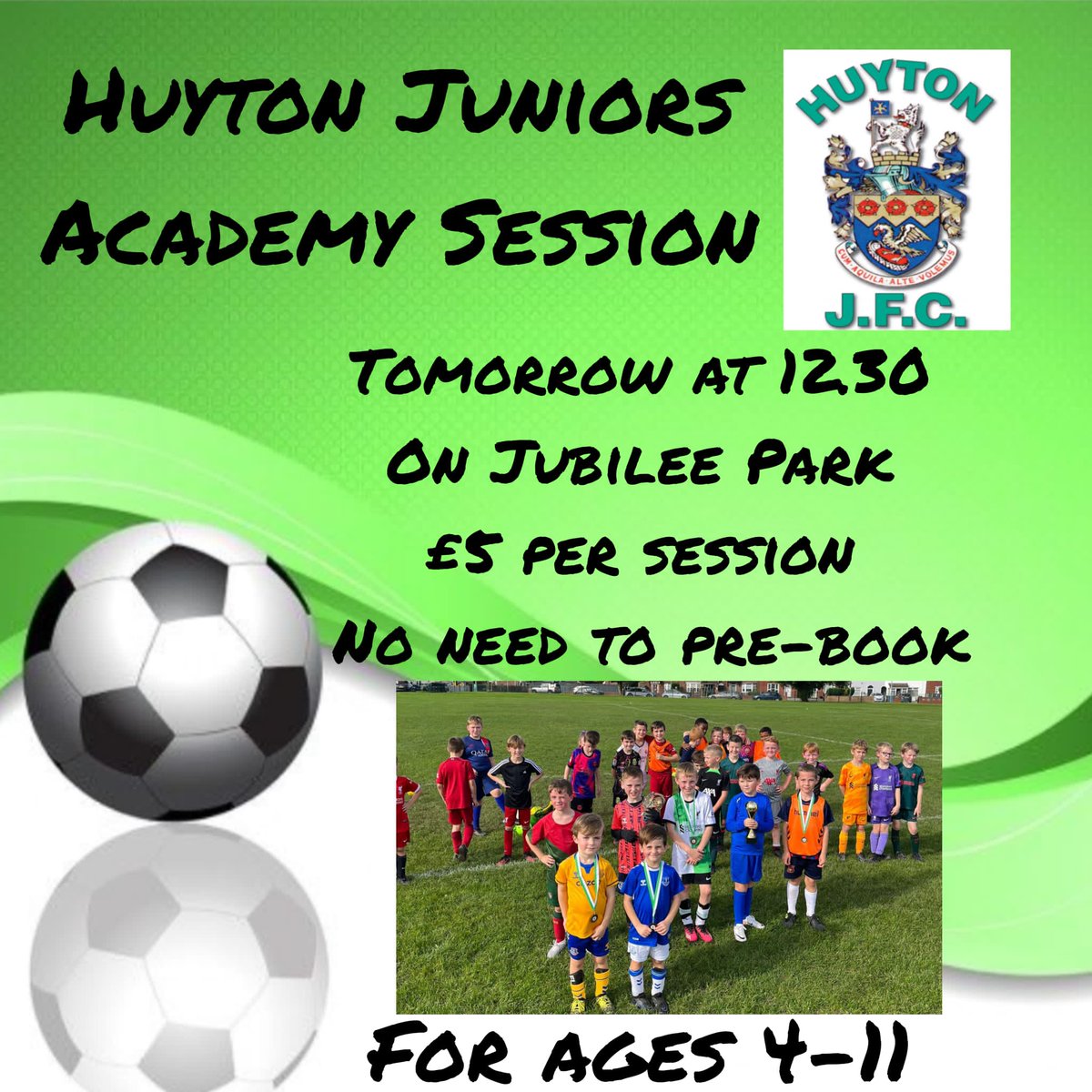 Tomorrow on Jubilee Park @ 12.30