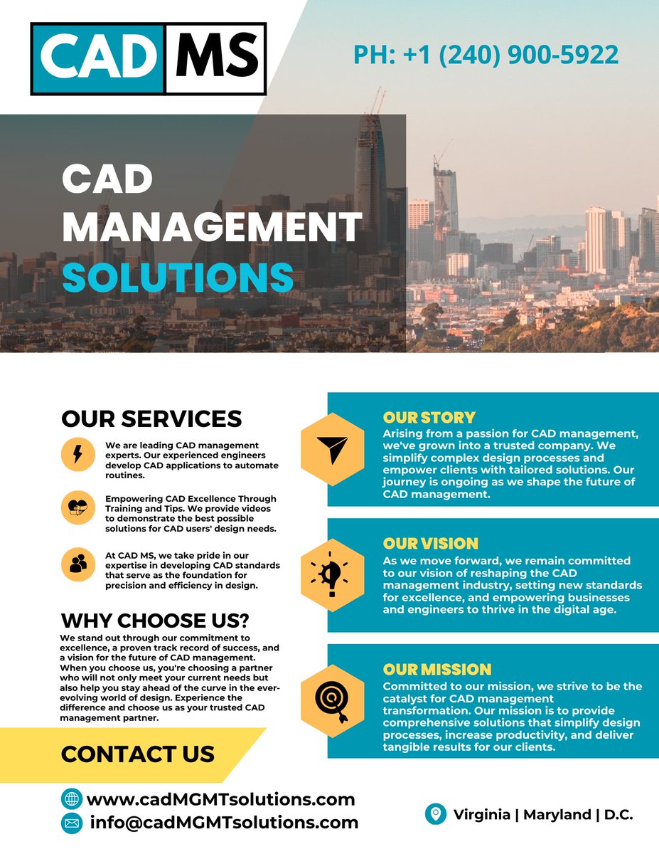 CadMTsolutions's tweet image. At CAD MS, our goal is to enable civil engineering and land development firms to optimize their design workflows, enhance project efficiency, and maintain compliance with industry standards.