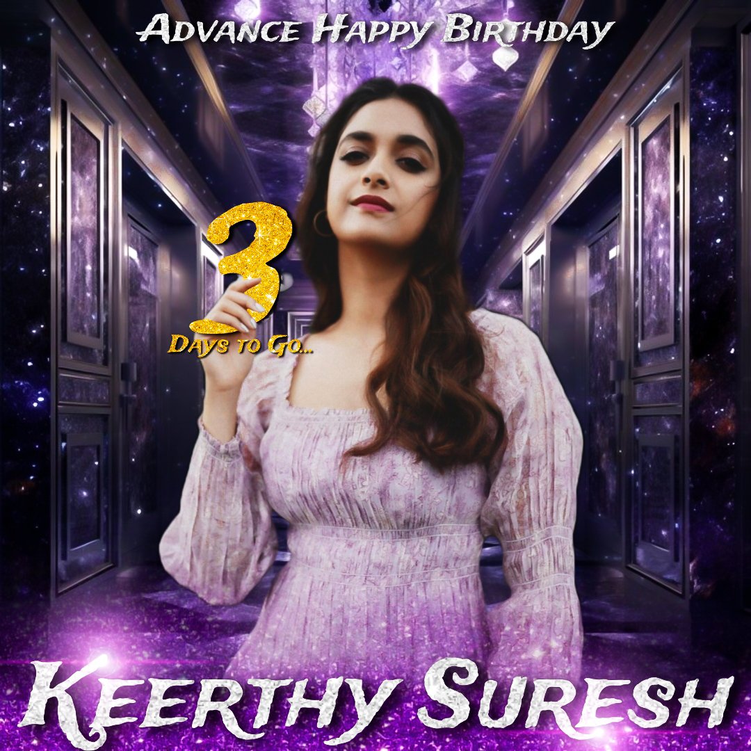 ShivaniKeerthy's tweet photo. Advance Happy Birthday My Angel @KeerthyOfficial π Juat 3 Days To Go....π
#KeerthySuresh #ShivaniKeerthy https://t.co/U8OyOWOI9b