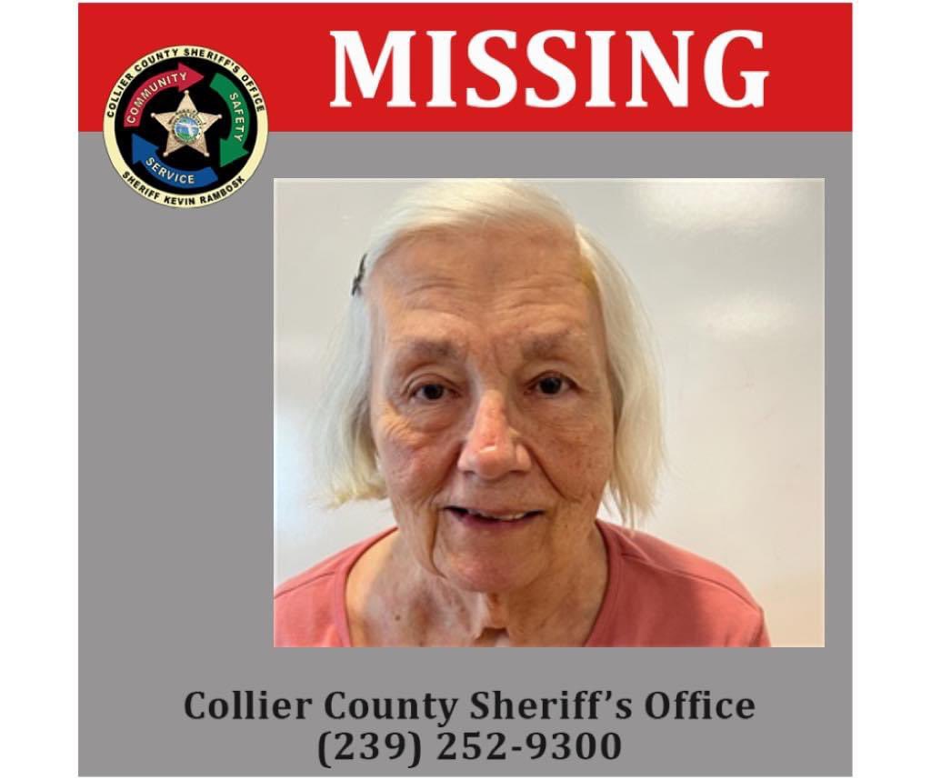 Margaret Galloway is still #missing. Please call CCSO with any information 239-252-9300 
#Naples #CollierCounty