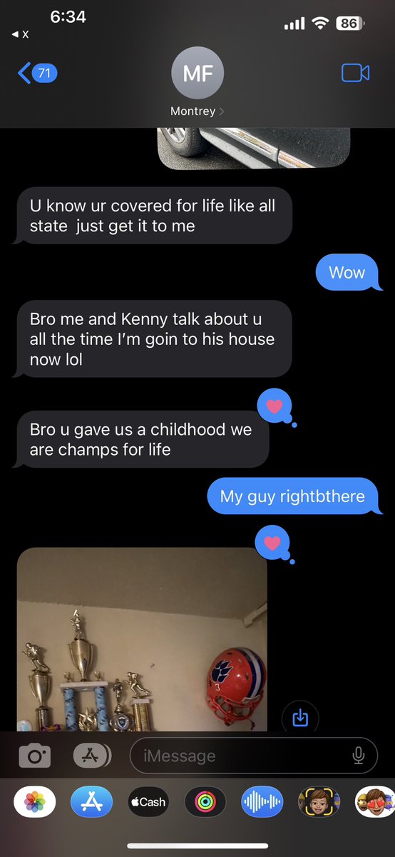 Knickanator_'s tweet photo. Turns out one of the kids I coached runs his own autobody shop….

I’m about to Facebook your TL again….

I”m not crying your crying…

God is good. https://t.co/FUAFXI24jD