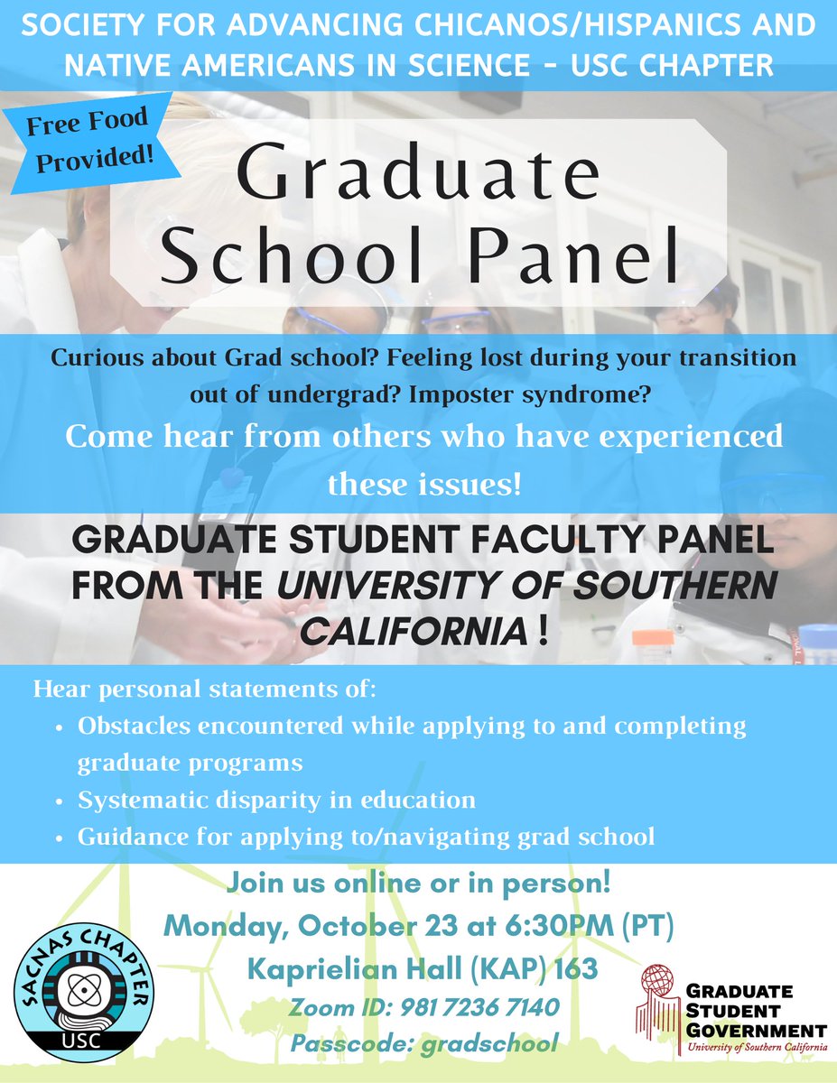 SACNAS@USC tweet media