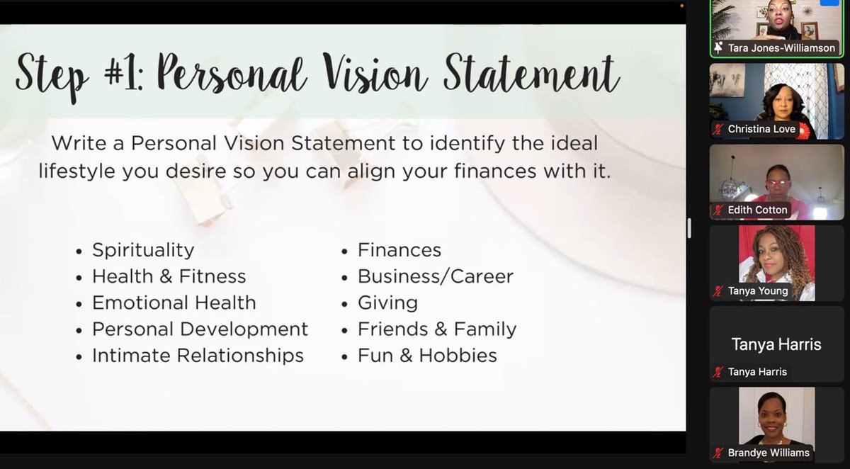 LVAC_DST's tweet photo. The Economic Development Committee would like to thank everyone that attended the very informative 1-hour virtual workshop titled: Financial Goal Setting: How to Achieve Your Goals in 12-Months or Less with featured speaker will be Tara Jones-Williamson, CEO - Your Pretty Pennies https://t.co/wl5Fx2qOiM