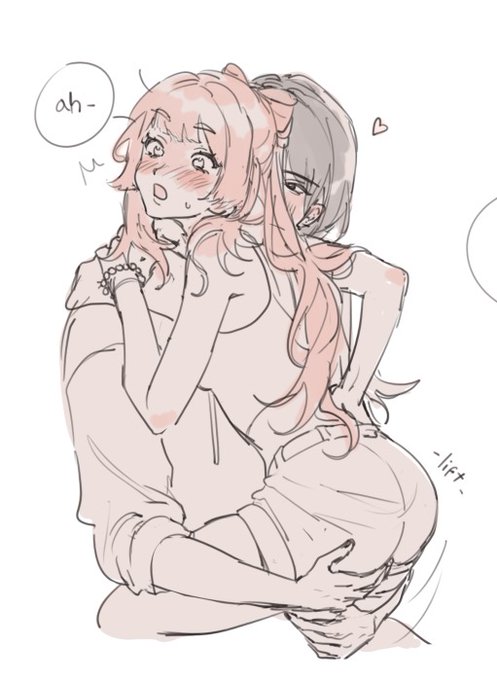 the yuri demon consumed me...#kokosara 