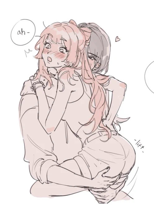 the yuri demon consumed me...#kokosara 