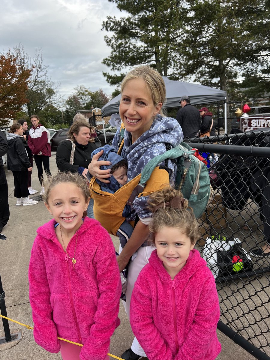 Our very own ⁦<a href="/PashayanMelissa/">Melissa Pashayan</a>⁩ proud GC teacher and alumna, with her beautiful new baby and her two girls now walking the same halls she once did. The legacy continues with the next generation!#NextGenerationTrojans ⁦<a href="/GCUFSD/">Garden City SD</a>⁩ ⁦<a href="/Stewart_gcufsd/">Keri Hand</a>⁩