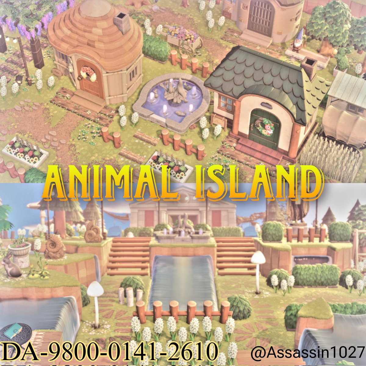Assassin1027's tweet photo. 🌳🍃あつ森夢見更新🌳🍃
DA-9800-0141-2610

約1年振りに夢見更新しました✨

今回は素朴な自然の田舎島になりました🏝

家の中と砂浜は何もしてないけどご愛嬌で😅

みんなの訪問待ってま〜す😆💕
 #あつ森 #島クリ #夢見 #あつ森写真部  #あつ森好きな人と繋がりたい  #どうぶつ島日記 https://t.co/3a9OI1Qi8X