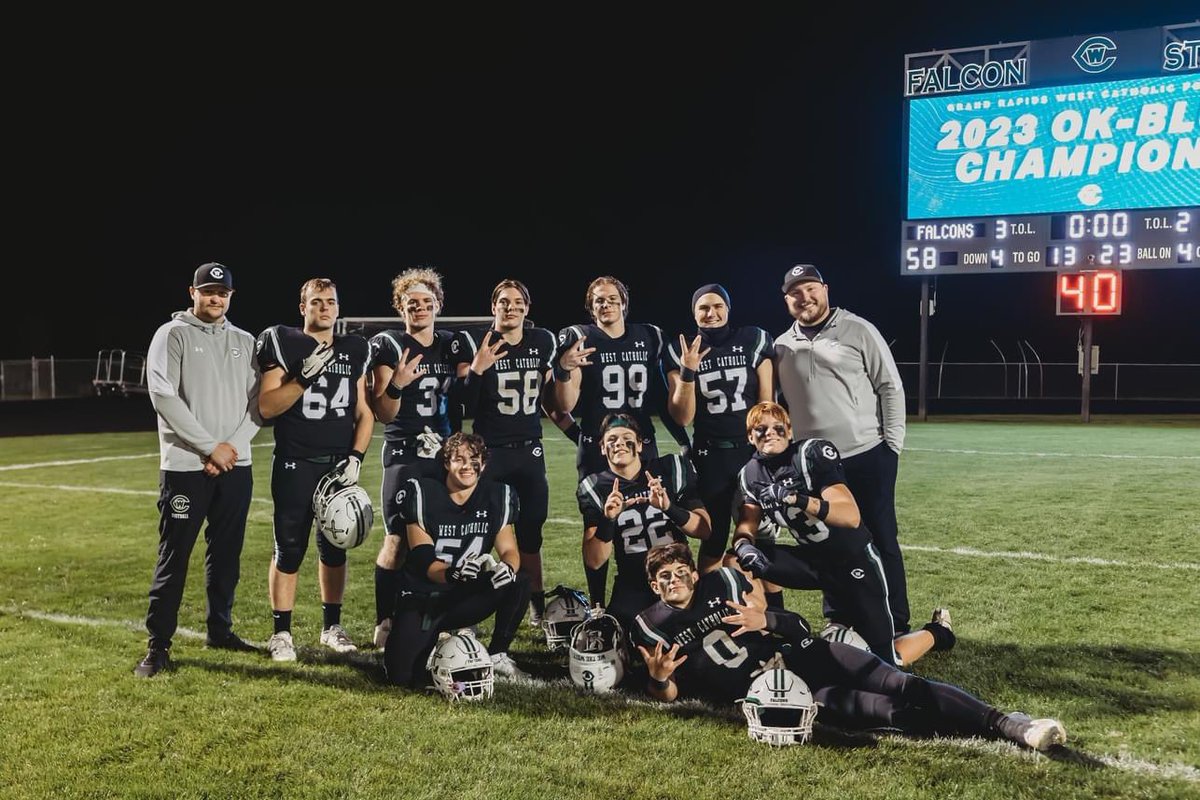 Extremely proud of this group of seniors! #dline #wethewest