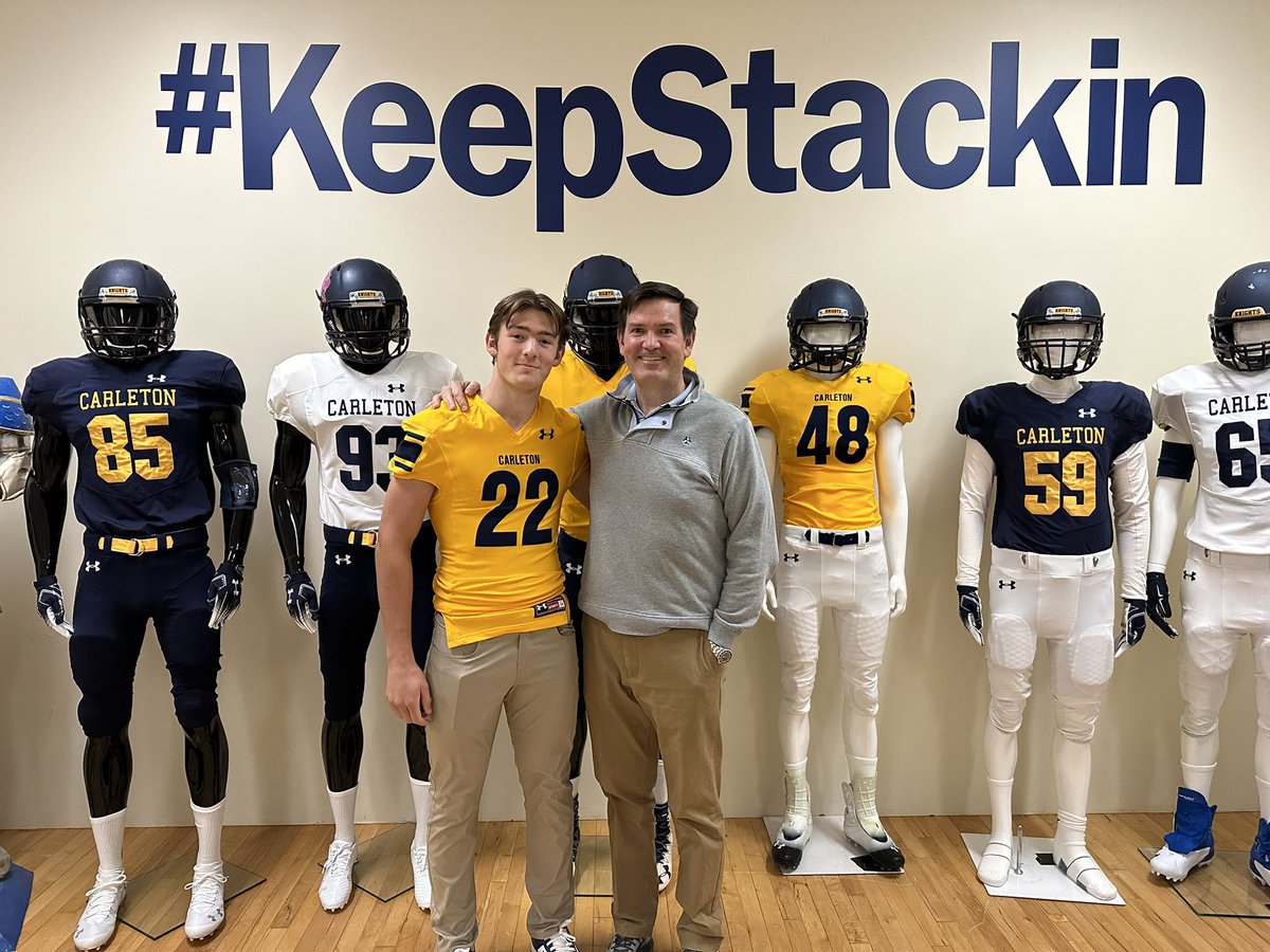 Donovan (Finn) Woerner (@finnwoerner) on Twitter photo Thank you <a href="/CarletonFB/">Carleton Football</a> for having me out today! I had a great time!
<a href="/CoachJournell/">Tom Journell</a> <a href="/CoachLeeXiong/">CoachDennisLeeXiong</a> Thank you <a href="/CarletonFB/">Carleton Football</a> for having me out today! I had a great time!
<a href="/CoachJournell/">Tom Journell</a> <a href="/CoachLeeXiong/">CoachDennisLeeXiong</a>