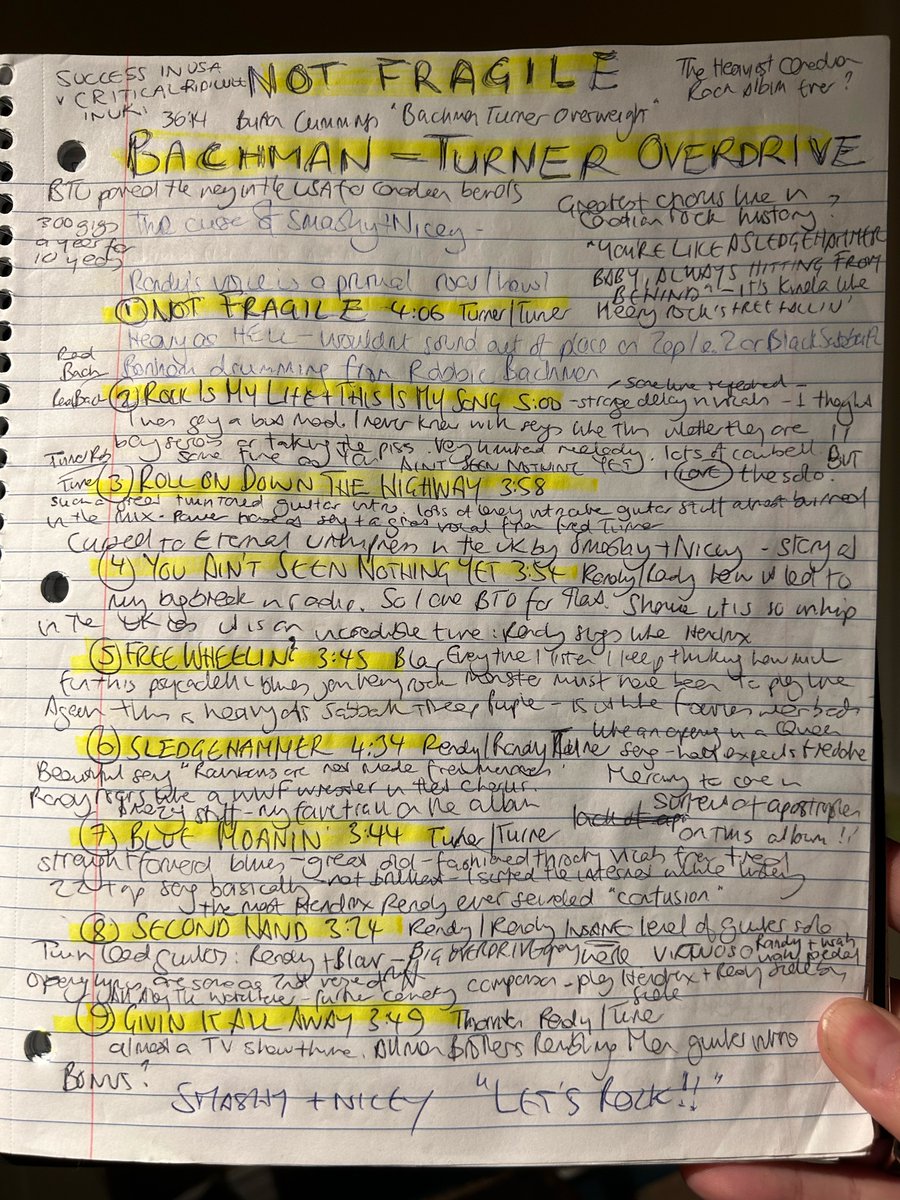 Episode #20 The story of how one great album by one incredible band is viewed differently on two sides of the Atlantic. Thanks to road lengths. And TV comedy shows.  5pm Pacific 6pm Mountain 9pm Atlantic today. IE in one hour.