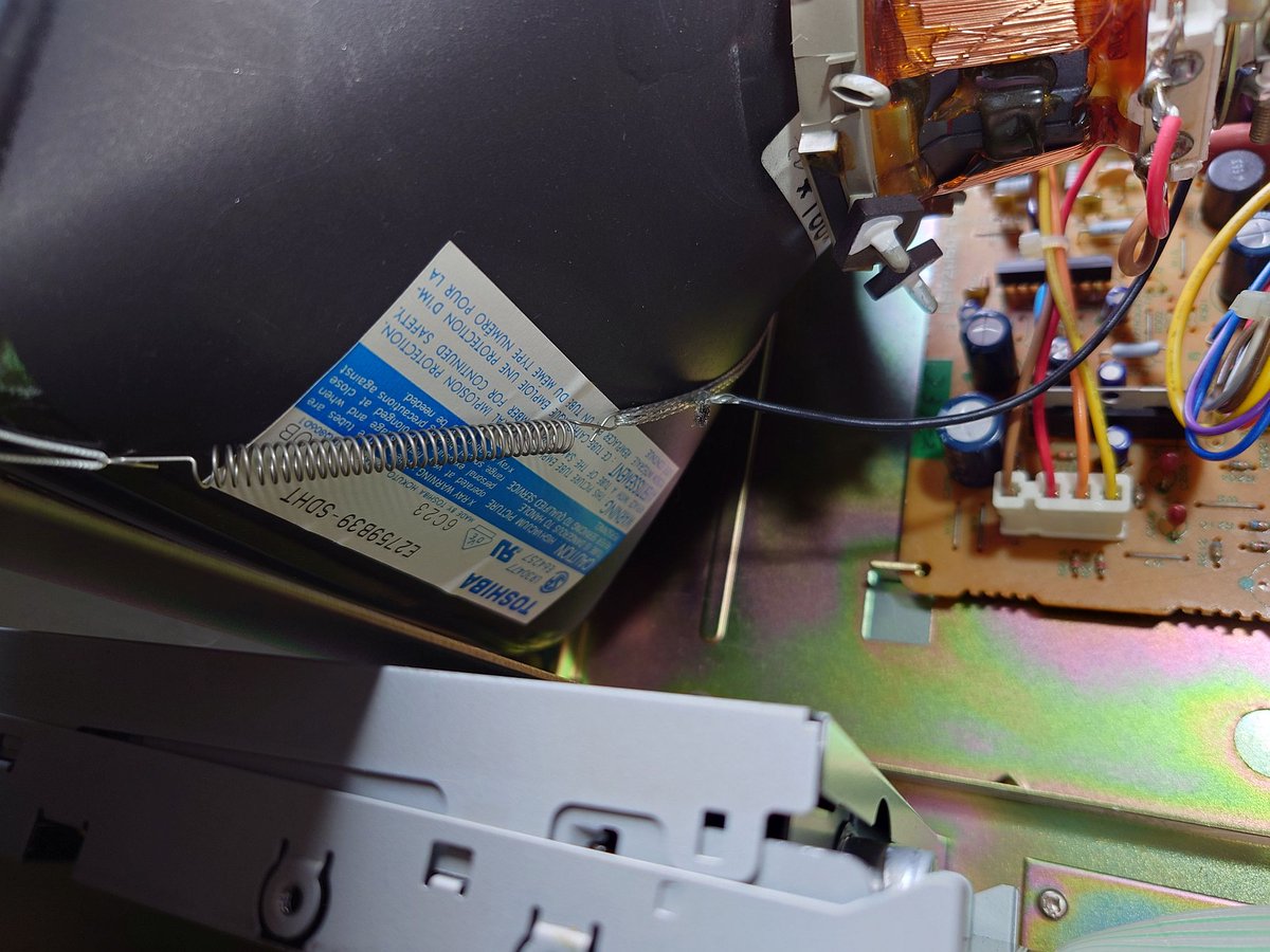 double_oh_two's tweet image. 東プレ (Topre) MCRW-5000 machine internals