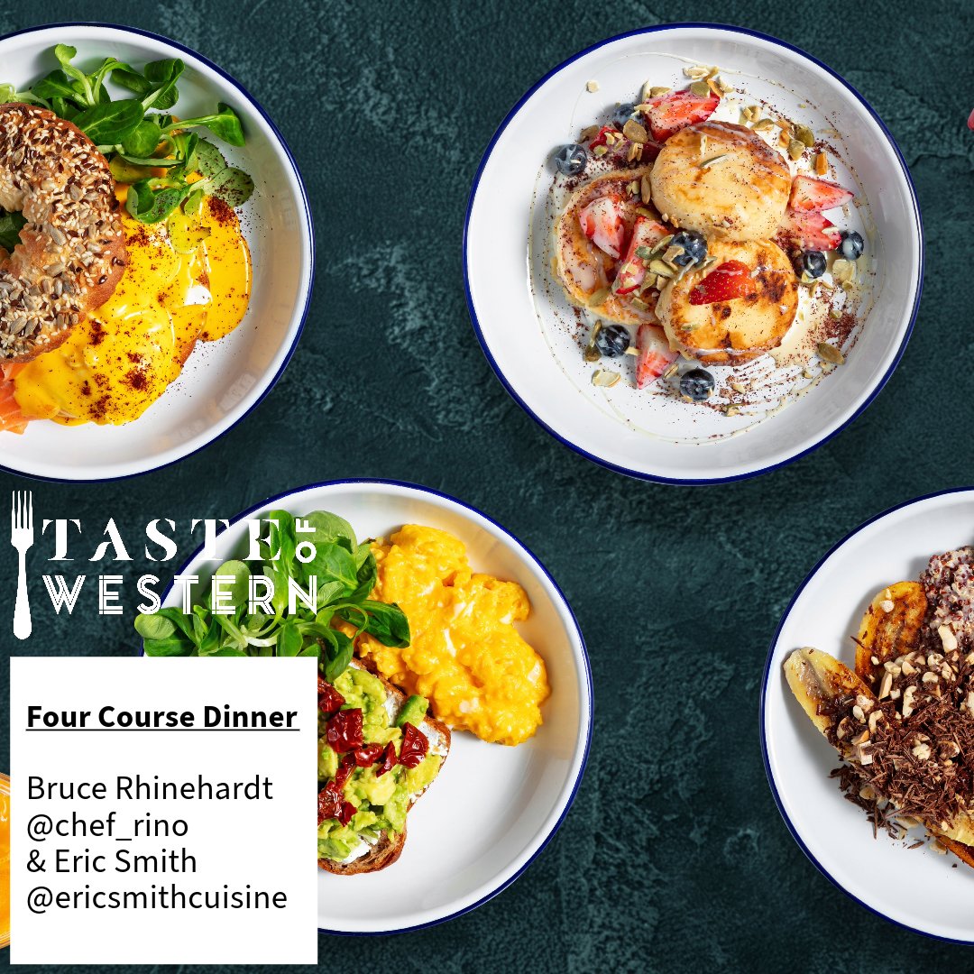 Enjoy a Private Chef Dinner with Bruce Rhinehardt <a href="/chef_rino/">Rino Chef</a> and Eric Smith @ericsmithcuisine. Chef’s will prepare a special four course dinner with wine paired for the occasion. For 🔟 people!

#westernavenueokc #20thannual #tasteofwestern #foodvendors #drinkvendors