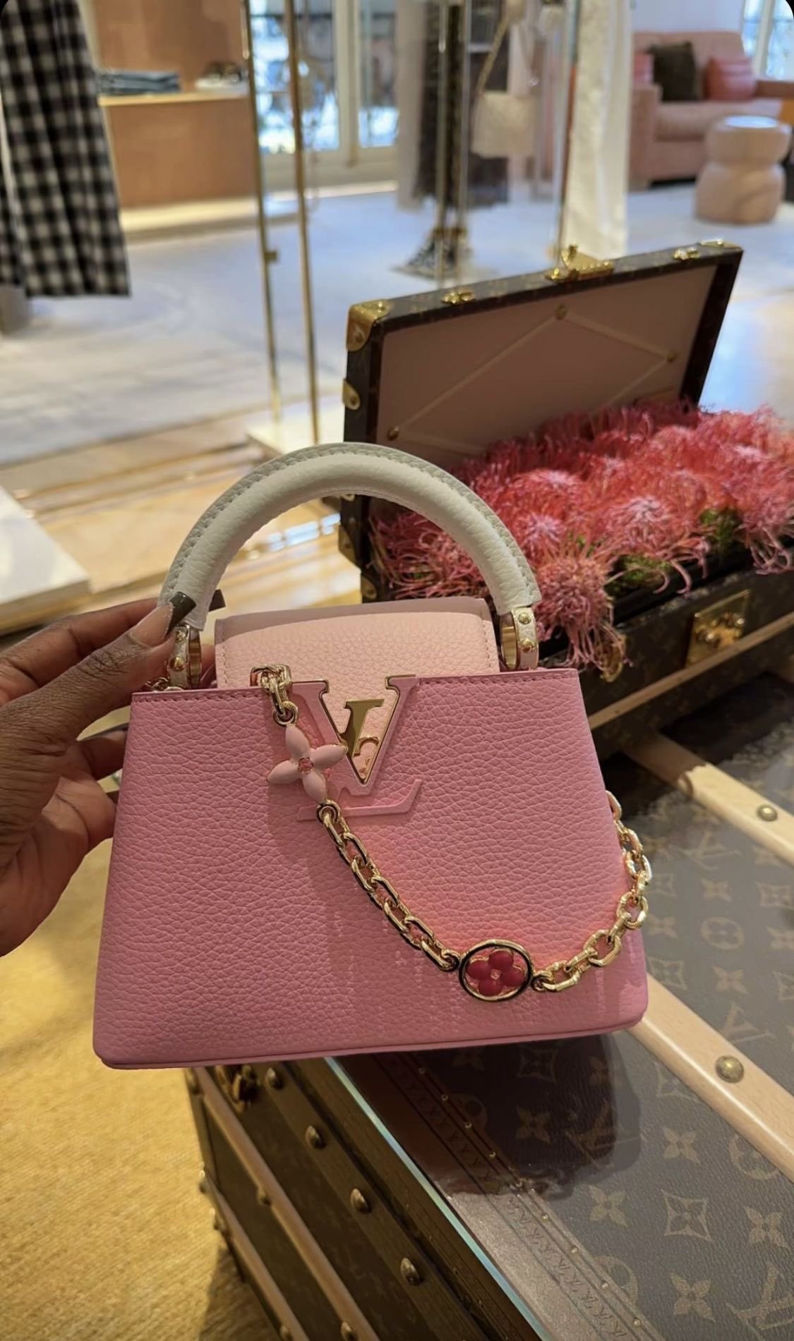 n on Twitter  Pink louis vuitton bag, Louis vuitton pink, Louis