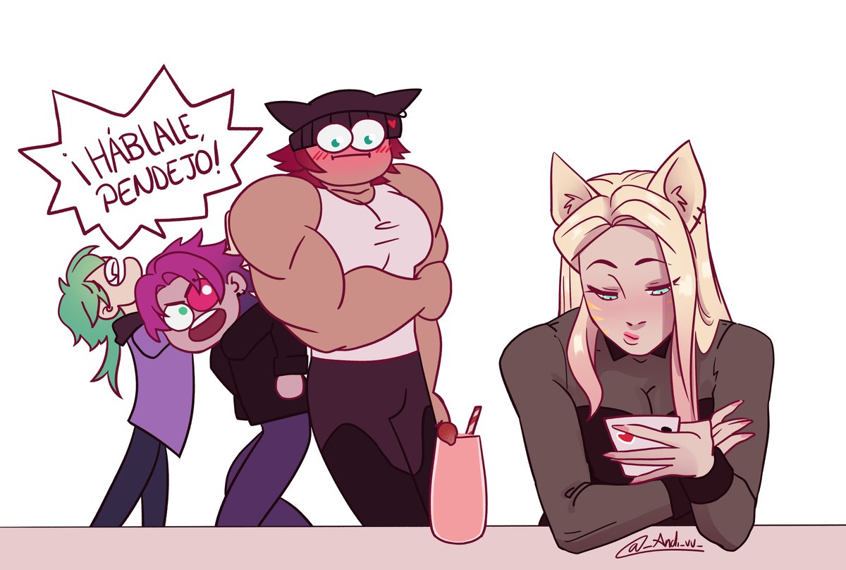 _Andi_vv_'s tweet photo. Es que mi niño es tímido 😔❤️

#settahri #sett #ahri #leagueoflegends #artoflegends #leagueoflegendsfanart https://t.co/dWPIQZMcM4