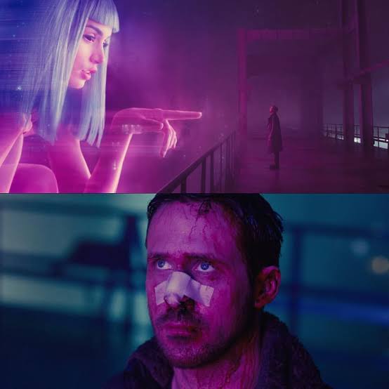 AMON_MASK's tweet photo. Un dibujo de mi oc, haciendo referencia a blade runner 2049 https://t.co/uBf73bGU8T