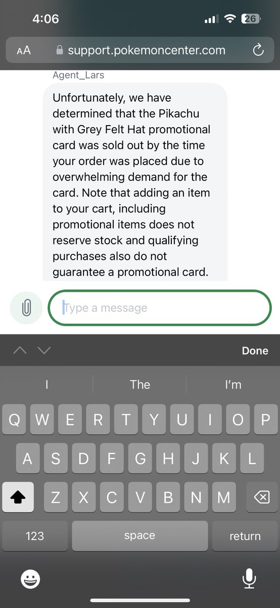 AuntieSlayer's tweet image. PC won’t be sending out the promos if you didn’t get one. I really hope y’all face legal action for deceiving thousands of people @Pokemon. 

They don’t accept returns on trading cards, so a billion dollar company just scammed people into buying their backstock of Fusion Strike.