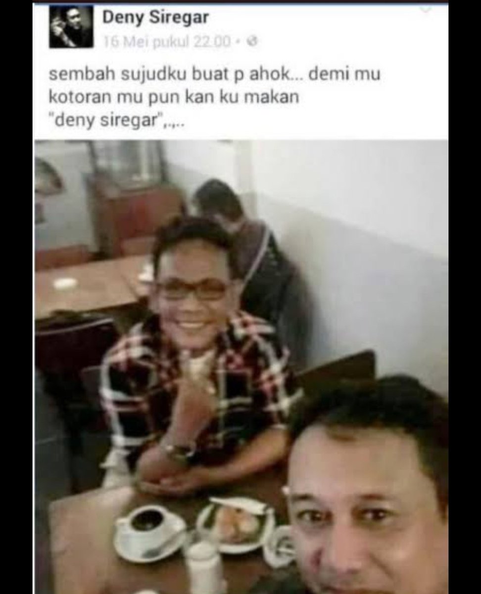 SunardiPohan's tweet photo. @Dennysiregar7 Mentor atau "tuhan" mu den ?😎 https://t.co/KX0qPS0ecJ