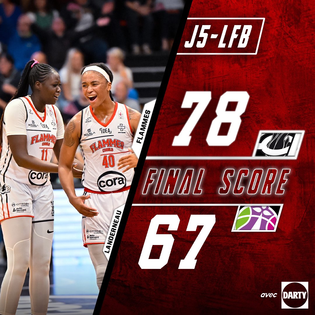 FlammesCarolo's tweet photo. Elles la voulaient tant qu’elles sont allées la chercher avec le cœur❗️Pour elles, pour leurs supporters mais surtout pour Coline ❤️
𝗩𝗜𝗖𝗧𝗢𝗜𝗥𝗘 des Flammes dans une Guinguette Arena toujours imprenable ♨️

#PassionFlammes🔥 https://t.co/tGjZErbjjg