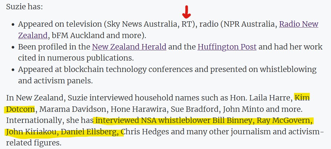 The founder and CPO of Panquake is Suzie Dawson. 'In 2018 Suzie founded Unity4J, a vast international bipartisan support network for WikiLeaks publisher Julian Assange'. Says she's a friend of assange and mother. She's also a Snowden fan and has very interesting acquaintances