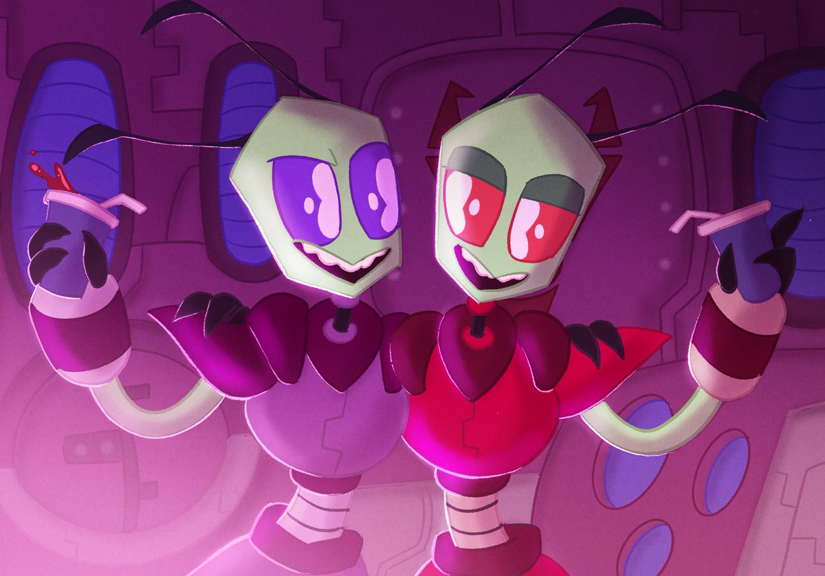 liizz_hh's tweet photo. Together since the beginning
#invaderzim #tallestpurple #tallestred #prazf https://t.co/xSmhkvGgGw