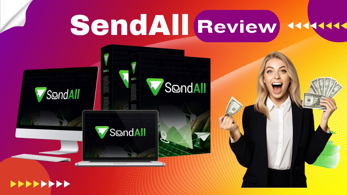 AsadPramanik1's tweet photo. SendAll Review โ AI Email, SMS, Whatsapp & Chatbot Marketing Platform
Get More Info: https://t.co/bP3T5DD912
#sendall #sendallreview #sendallworks #affiliatemarketing #makemoneyonline #earnmoney #online #digitalmarketing #app #software #MultiversX๐ท #Chainlink #Sociogram https://t.co/IWF0ViWkiw