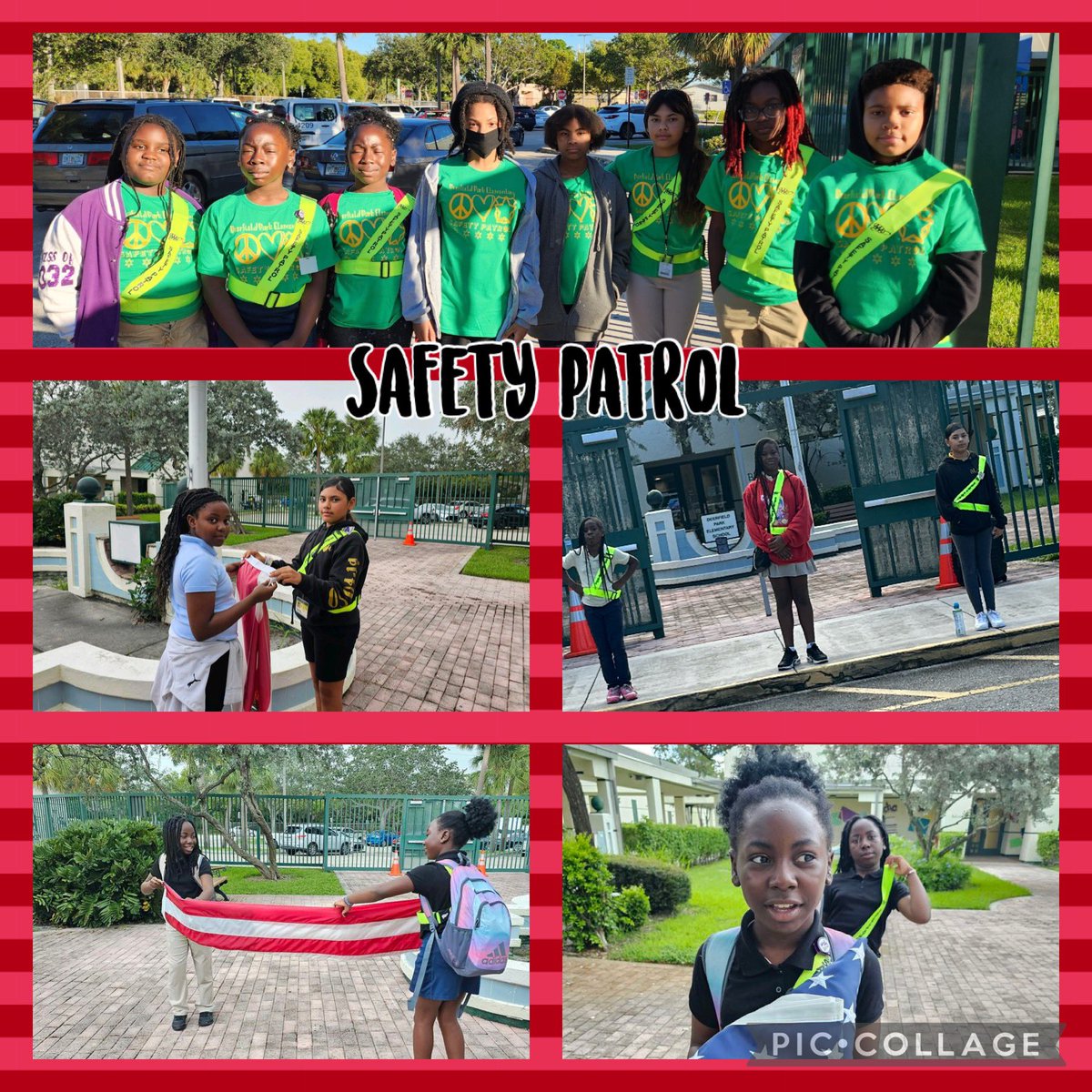 We are teaching members of our safety patrol discipline and responsibility. I believe they are the best Safety Patrol in the district. 😊 @MPerezDir @PrincipalDarby1